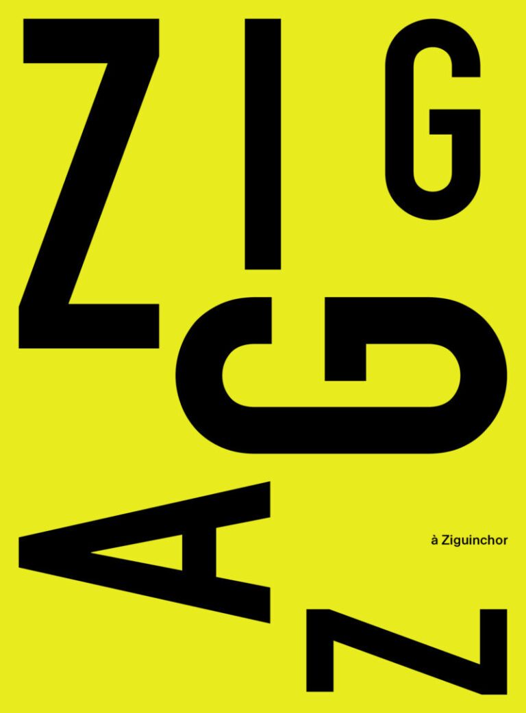 غلاف كتاب «Zigzag à Ziguinchor»