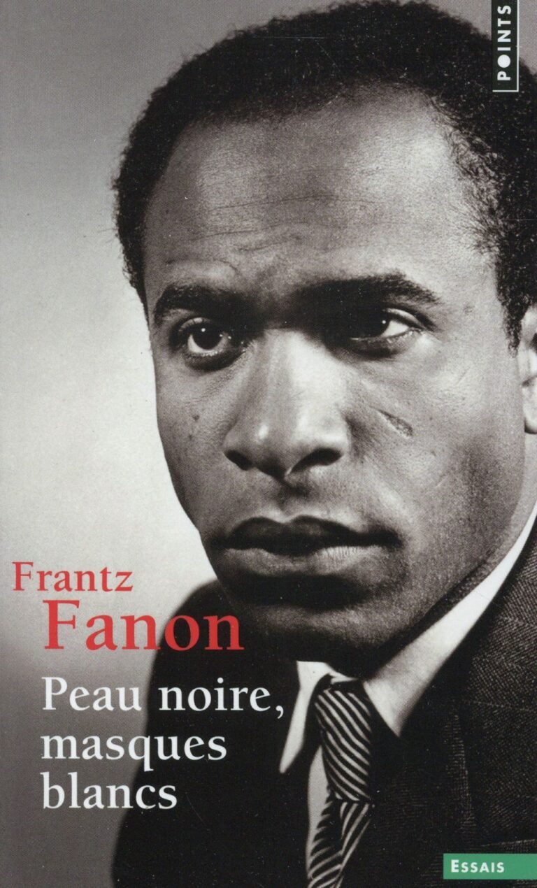 غلاف كتاب «Peau noire, masques blancs»